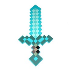 Spada Diamante Minecraft Foam
