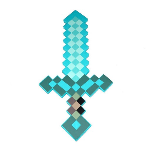 Spada diamante minecraft foam - minecraft,
