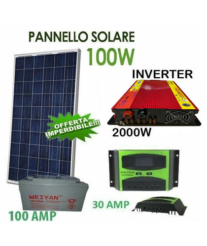 Kit fotovoltaico 1kw - fotovoltaico,