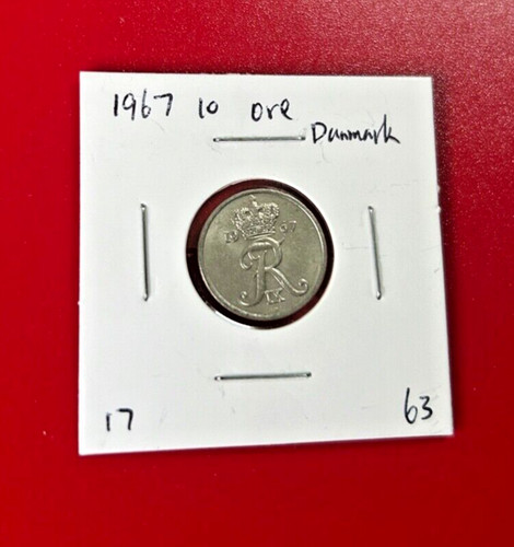 Moneta danese ore del 1967 - moneta,