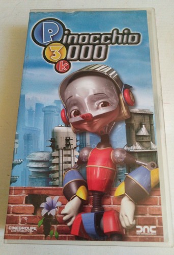 Vhs video cassetta pinocchio - video,