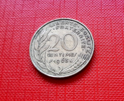 Pièce france 20 centimes - ,,