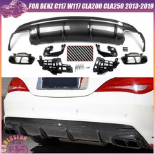 Carbon Look Rear Bumper