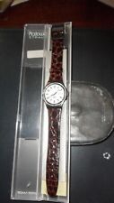 SWATCH 1991 - English BREAKFAST - CINTURINO PELLE - NUOVO ASTUCCIO ORIGINALE