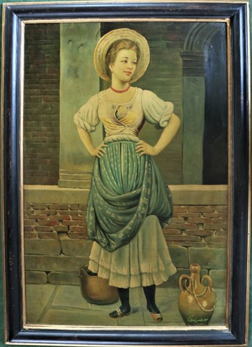 Dipinto figura femminile - dipinto, femminile"