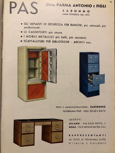 Pubblicità epoca 1936 - d'epoca,