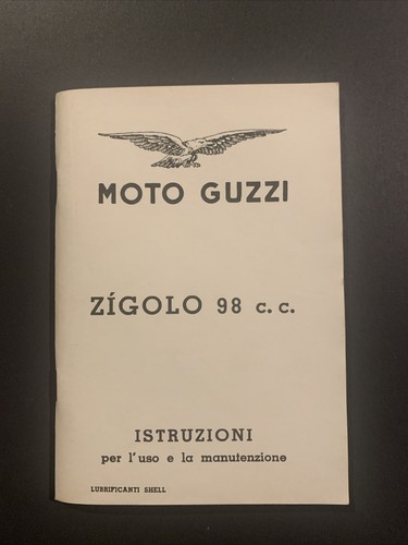 Uso manutenzione moto guzzi - e,