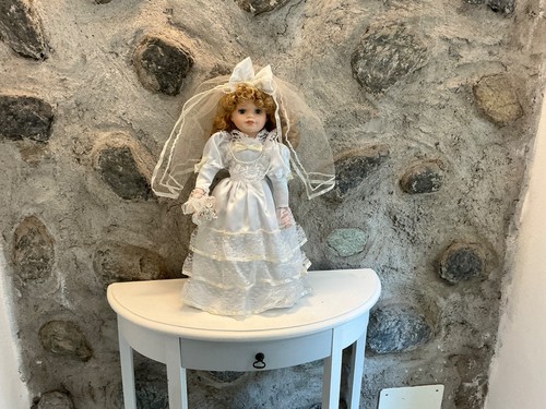 Bambola porcellana vintage - bambola, di