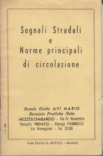 Segnali stradali norme - e,