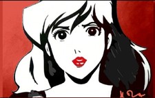 Quadro margot red pop art - pop,