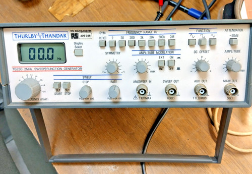 Thurlby thandar tg230 2mhz - ,