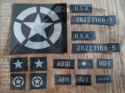 Kit pochoir stencil scale - stencil,
