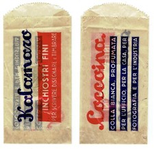 SACHET KALAMARO COCCOINA ENCASED POSTAGE STAMP ITALY TIMBRE MONNAIE KAPSELGELD