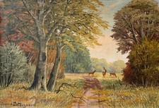 Grande Quadro Di Caccia Con