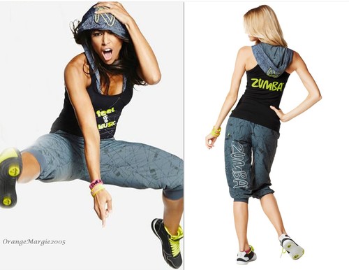Pantaloni zumba cargo capri - pantaloni,