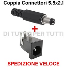 Connettori 5.5 x 2.1 Maschio