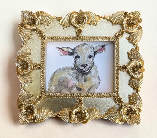Piccolo agnello acquerello - agnello,