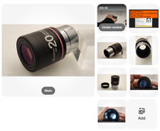 Vixen LV 20 mm 50° telescopio