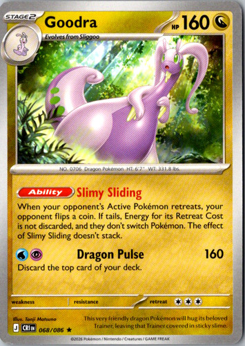 Goodra 068 086 - 068/086, non-holo