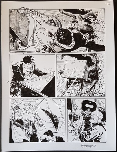 Dylan dog tavola originale - dylan,