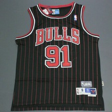 Classico Maglia da basket Rodman#91 Adulti Cucita