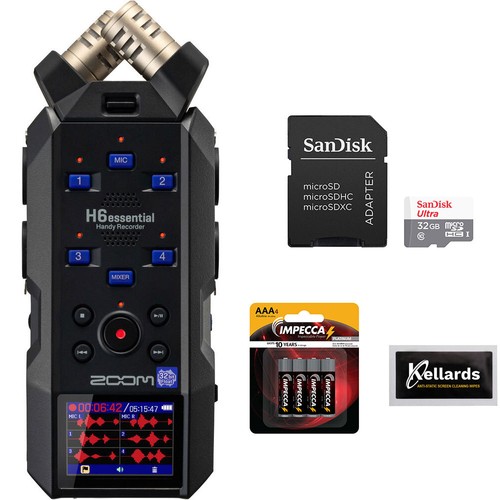 Zoom h6essential registratore - zoom,