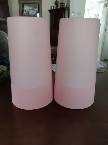 Coppia paralumi rosa mai - paralumi,