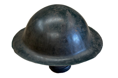 Ww1 british army steel helmet - army,