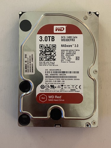 Hard disk red 3tb nasware - wd,