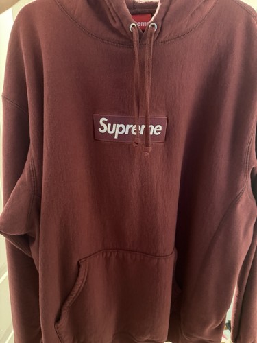 Supreme 2021 burgundy box logo - supreme,