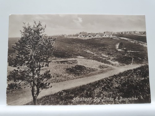 Vintage postcard hindhead - vintage, postcard,