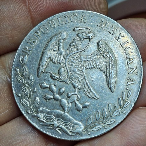 Mexico republica reales - mexico, 1888