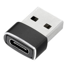 Adattatore Di Ricarica Usb-c To Usb Black Per Apple Iphone 16e Hmd 130 Music 150