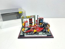 Diorama Pit Stop Ferrari 641 F1-90 #1 A. Prost Formula 1 1990 - 1/43 Artigianale