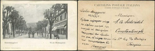 D401 cartolina salsomaggiore - cartolina,