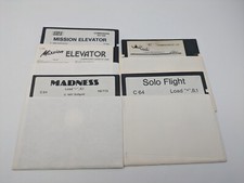 floppy disk 5,25" Commodore C64/C128 collezione a scelta con giochi originali