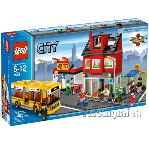 Lego city 7641 corner - corner,