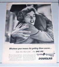 Pubblicita' DOUGLAS AIRLINES