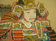 ANTICO DIPINTO GIAPPONESE