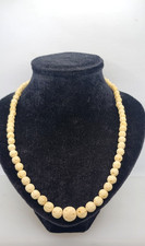 Collana vintage osso