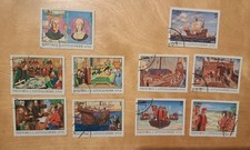 Serie francobolli Historia Latinoamericana (Cuba 1992) - Serie completa