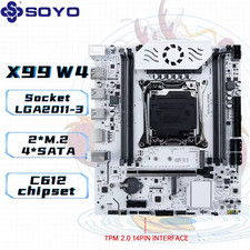 X99 Motherboard DDR4 LGA2011-3 with M Slot 2 Supports C612 Chipset Dual Channel 