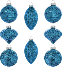 8 Pezzi Palline Di Natale