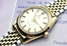 Omega seamaster vintage 14k - omega, 14k/ss