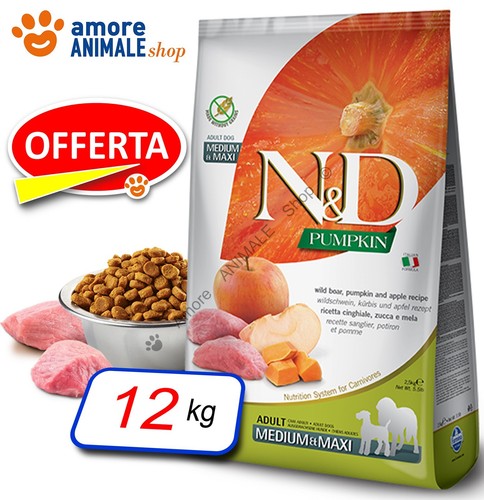 Farmina dog pumpkin - n&d, adult