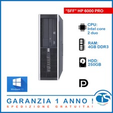 COMPAQ C2D DESKTOP FISSO PC COMPUTER HP  INTEL 4GB WINDOWS 10 PRO