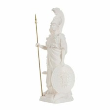 Statua Athena con gufo Medusa