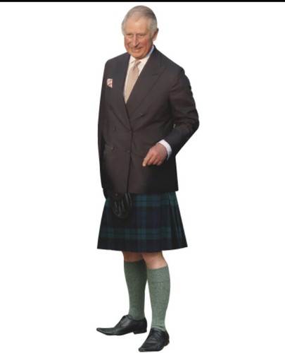 Kilt scozzese king charles iii - kilt,