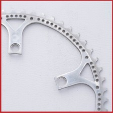 NOS ZEUS PISTA CATENA 49T 118 VINTAGE STRADA PISTA BICI BICICLETTA VECCHIA ESTERNA