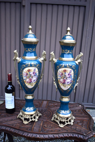 Coppia vasi urne vintage - vasi,